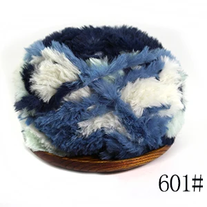 601 Jingxing OEKO TEX качество, ручное вязание, меховая пряжа 50 г/шт., очень мягкая теплая пряжа, Детская Пряжа - Цвет: 601