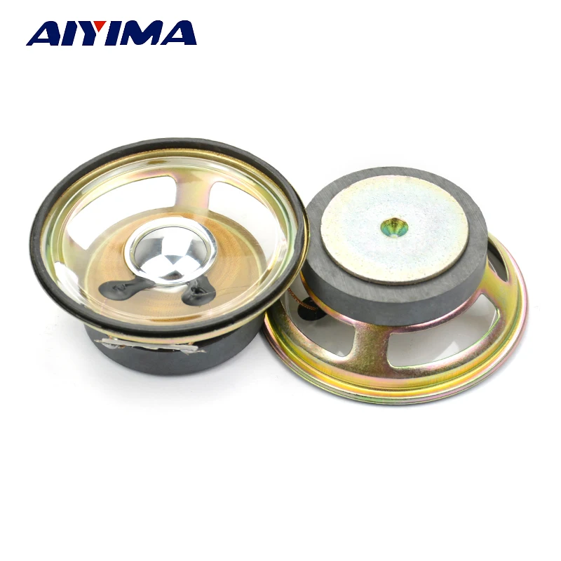 AIYIMA 2 шт. внешний 36 Магнитный прозрачный водонепроницаемый динамик 5 дюйма 66 мм 8