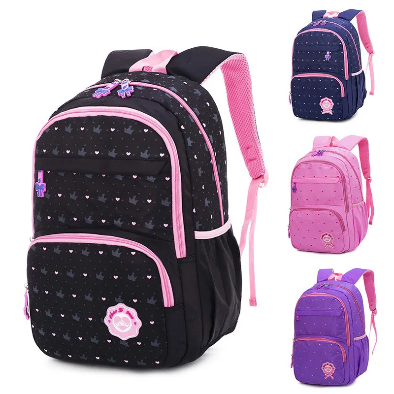 

Children Baby Teens Book Bag School Backpack Lovely Waterproof School Bags for Girls Orthopedic Backpacks Kid Student Schoolbag