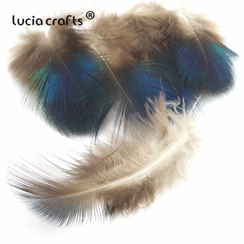 Lucia crafts 12 шт 4-8 см красочные павлиньи перья вечерние украшения для дома и праздника DIY аксессуары для одежды ручной работы CH0513