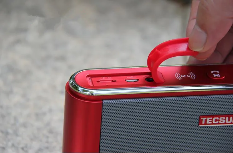 Динамик высокой емкости Tecsun B6 для зарядки литиевого аккумулятора 4400 мА bluetooth TF