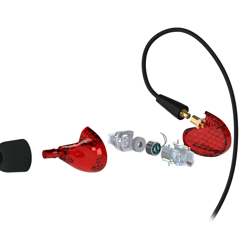 Tingker динамический Ноулз HIFI монитор DJ студия музыка соты стерео наушники с съемным MMCX кабелем как SE215 535