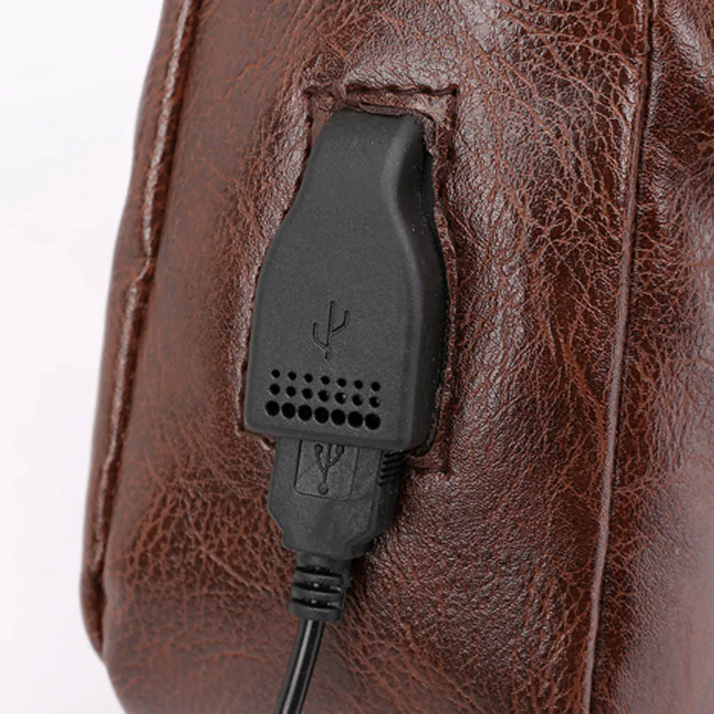 Fashion Men Outdoor Leather Sport Multi-pocket High capacity Pure Color Crossbody Bag Chest Phone men bag heuptas #g3 | Багаж и сумки