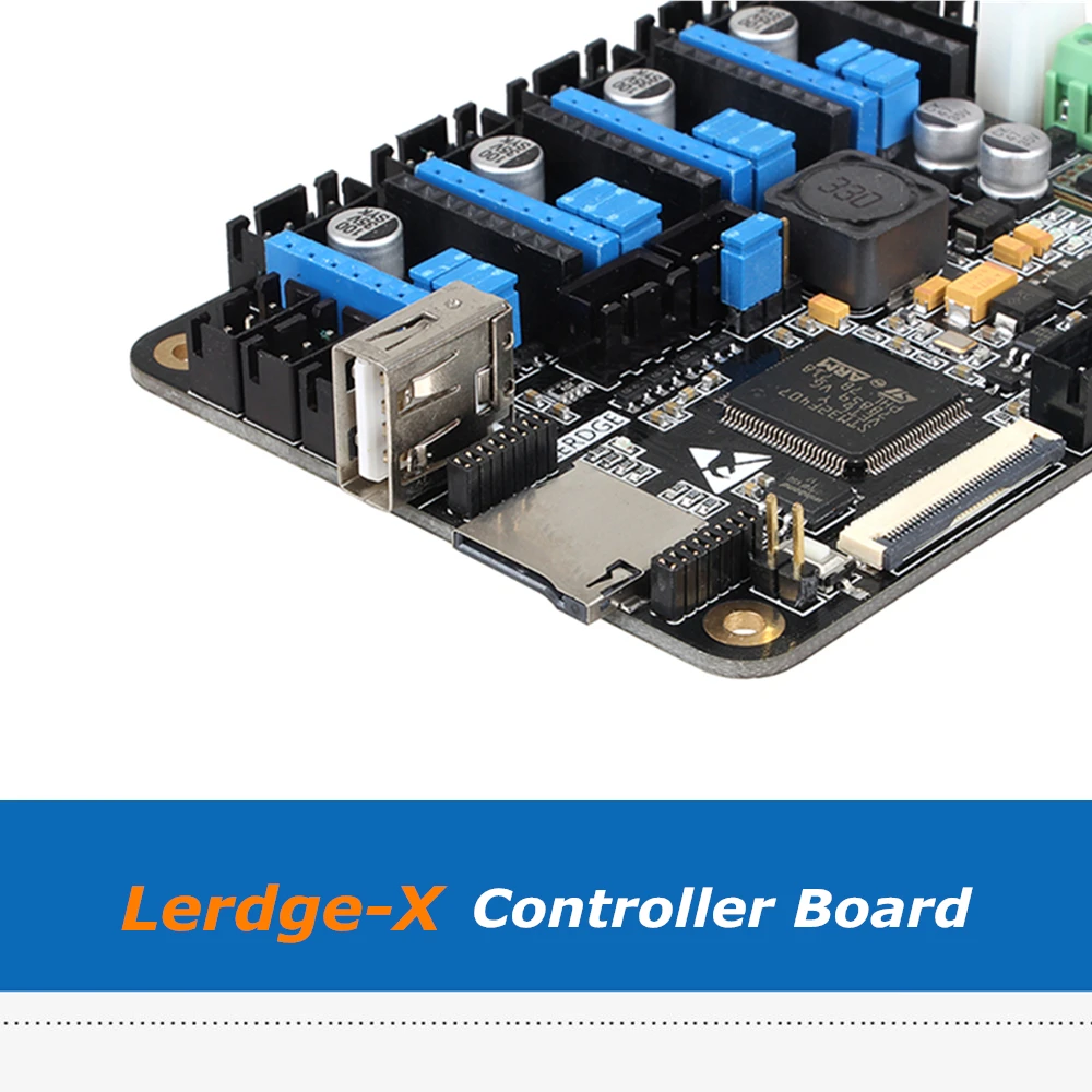 ARM 32 бит Lerdge-X плата контроллера с A4988/Drv8825/TMC2100/LV8729/TMC2208 для Reprap 3d принтер