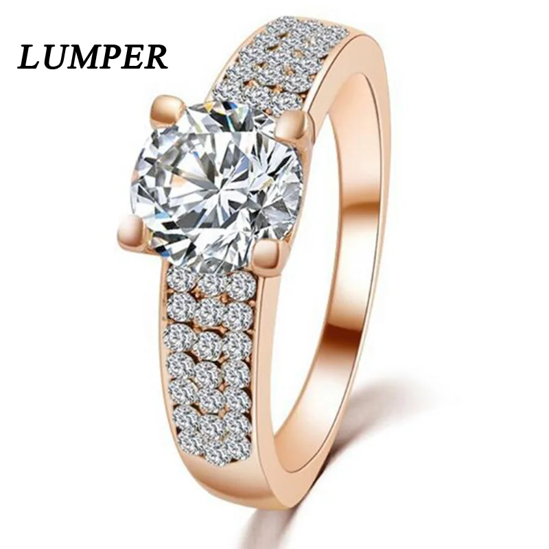 Кольца LUNPER из высококачественной титановой нержавеющей стали для влюбленных