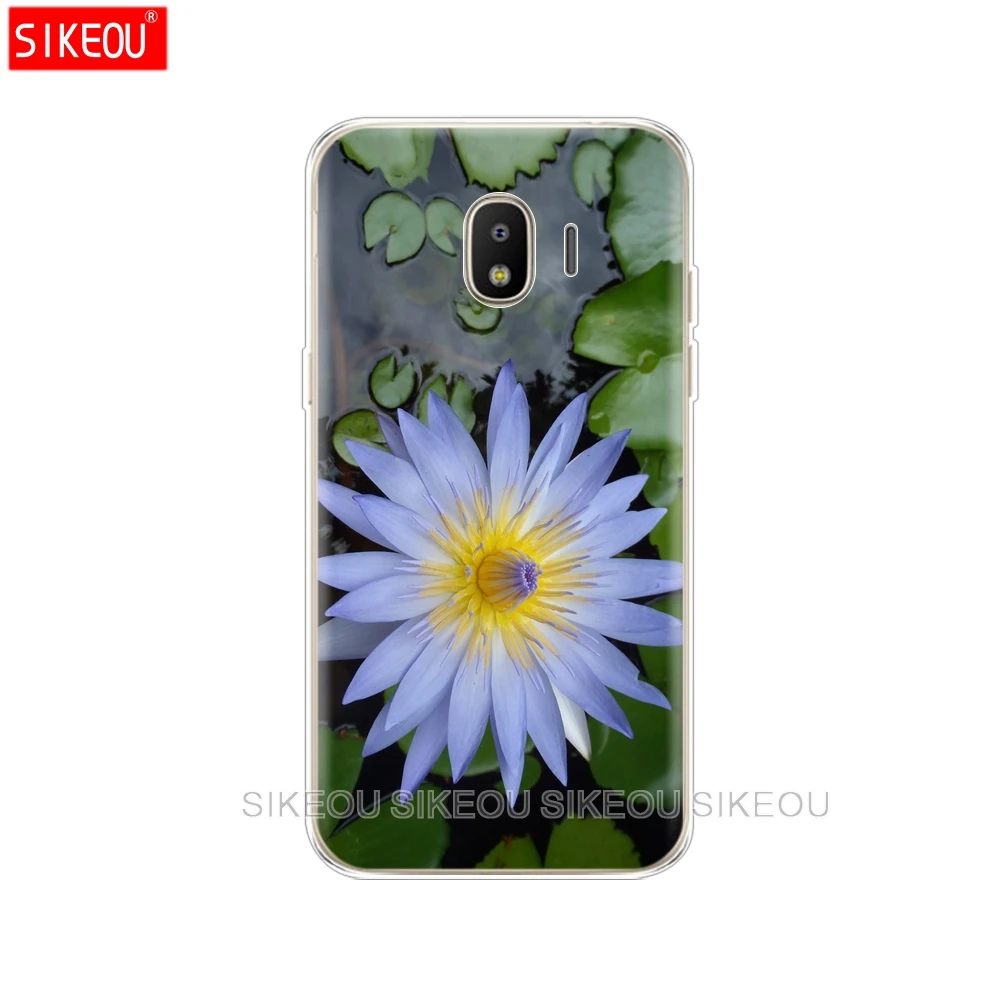 Силиконовый чехол для телефона Samsung Galaxy J3 J5 J7 2017 J330 J530 J730 PRO j2 2018 с розовыми и