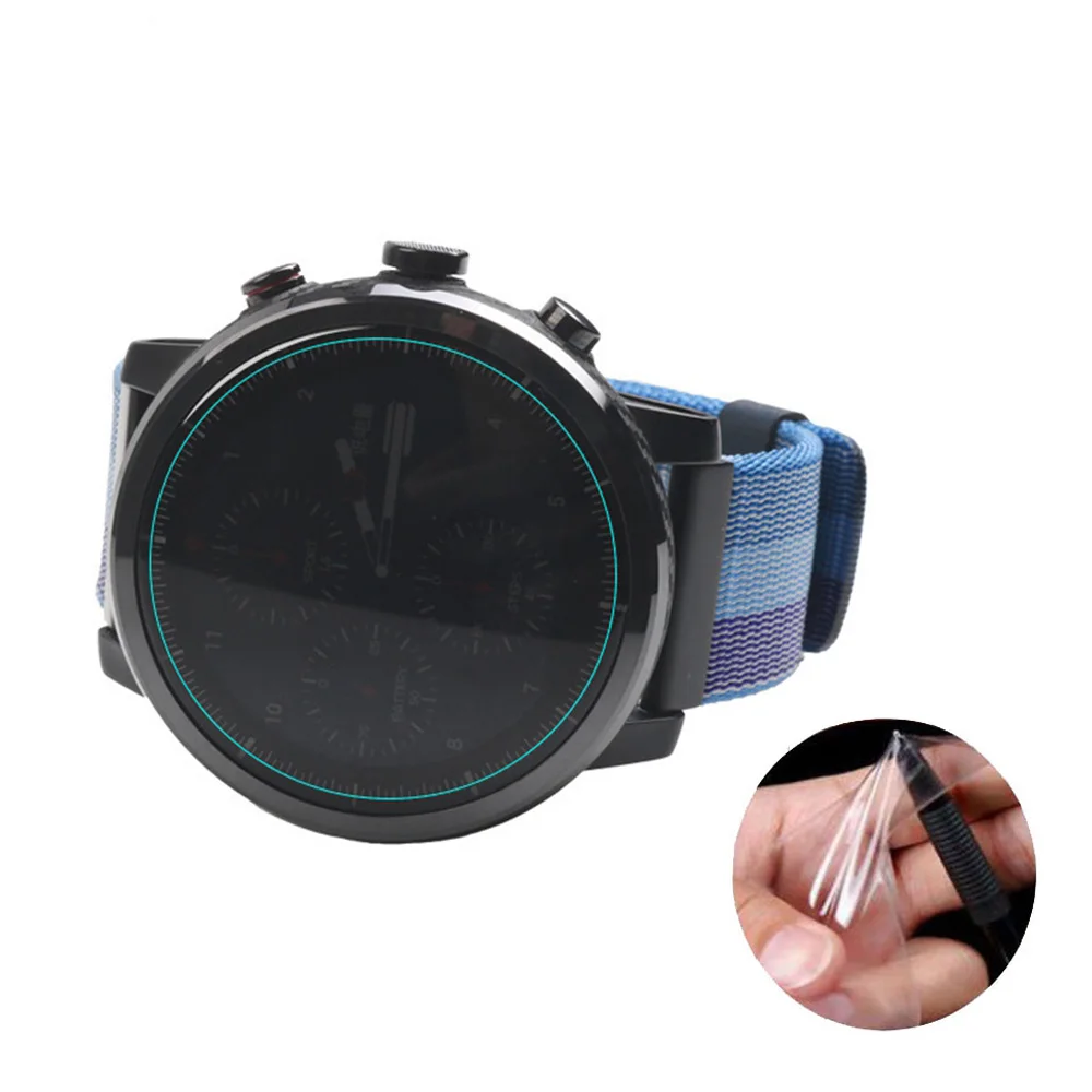 2 шт./лот защитная пленка для экрана из мягкого ТПУ Для Xiaomi Huami Amazfit Stratos Smart Watch 2S (не