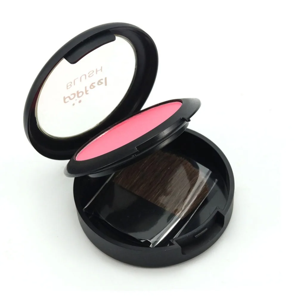 POPFEEL Макияж Румяна 6 Цвет румяна порошок нажата основой лицо макияж косметика
