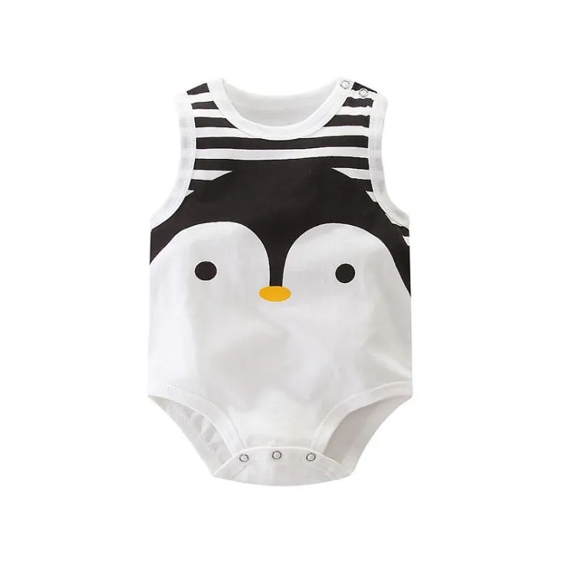 Боди для новорожденных мальчиков и девочек боди без рукавов Одежда хлопковая