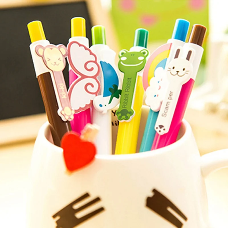 Мини-портативная Студенческая офисная пишущая ручка Канцтовары шариковая (3