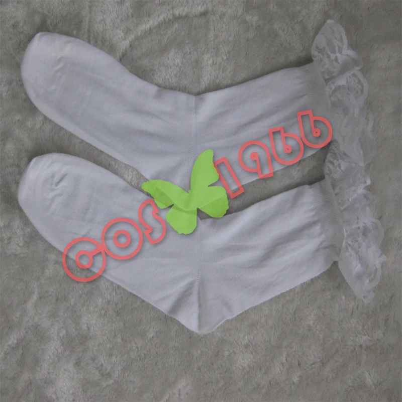 Touhou Project Cosplay Youmu Konpaku Costume Dress vest shirt headwear.bowtie socks |