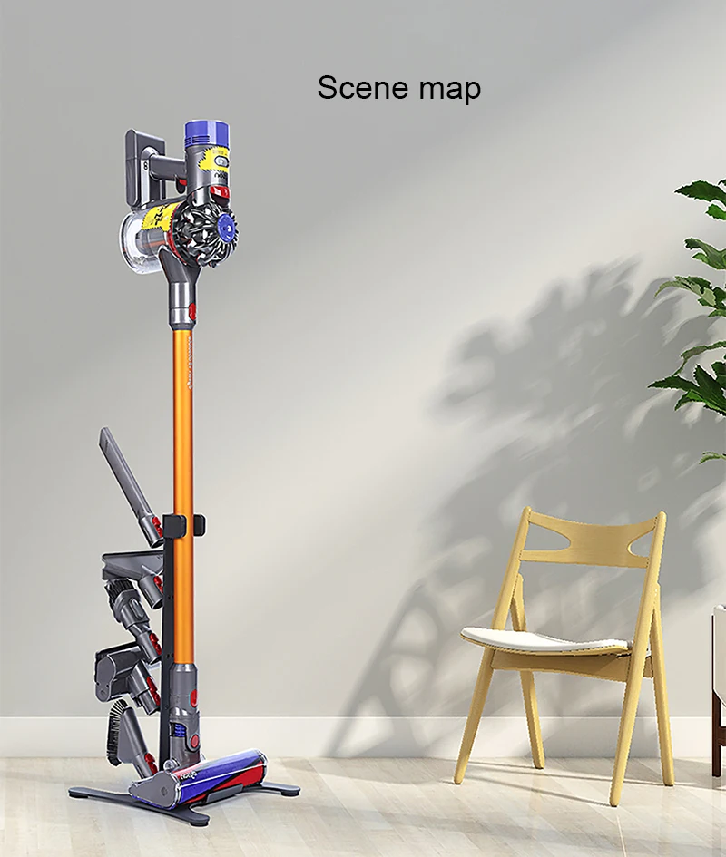 BUBM отдельно стоящая напольная подставка для Dyson ручной V6 V7 V8 V10 DC30 DC31 DC34 DC35 DC58 DC59 DC62 DC74 беспроводные Пылесосы