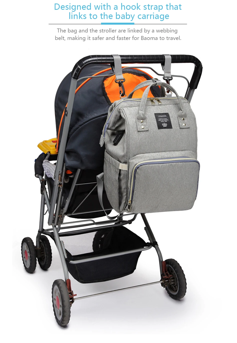 CARCHI модная большая сумка Bcakpack для детей, рюкзак для путешествий, брендовая дизайнерская сумка для кормления, рюкзак для мамы, женские сумки для ухода за собой