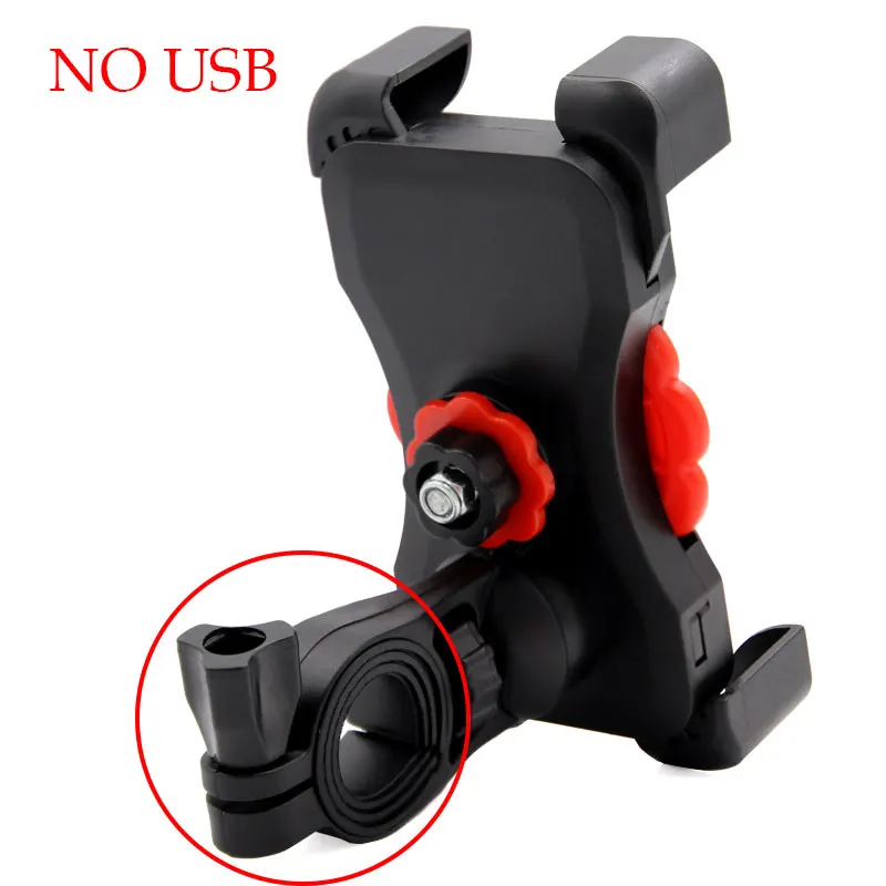 Handlebar Holder Nuoxintr, универсальное зарядное устройство с двумя USB разъемами для мотоцикла, для телефона, для мотокросса, для велосипеда, держатель для руля, зарядное устройство, адаптер питания, розетка - Цвет: Handlebar Holder