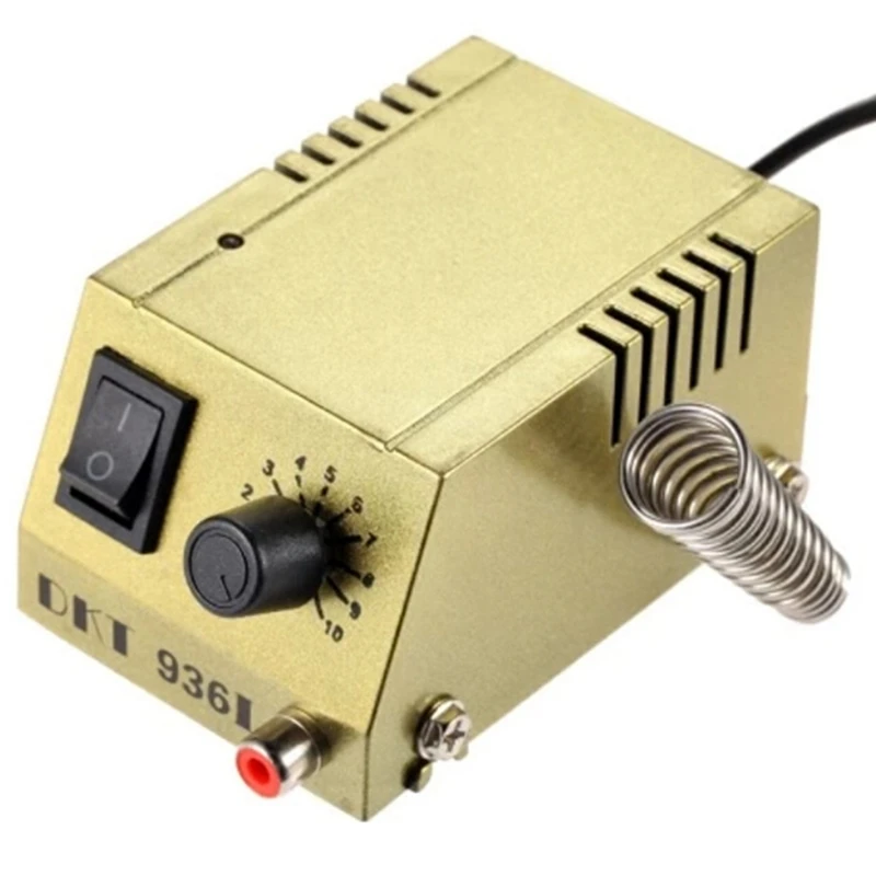 DKT Eu Plug, Dkt 936I мини Регулируемый термостат паяльник ремонтный инструмент Ac 220V паяльная станция портативное сварочное оборудование