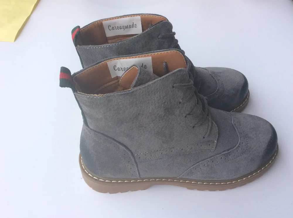 Винтажные полуботинки со шнуровкой Careaymade в европейском и американском стиле