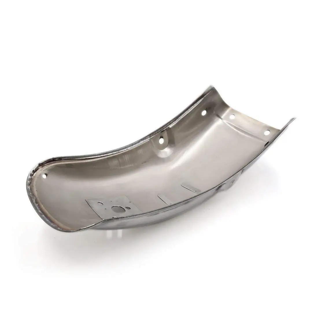 uxcell Chrome Plating Metal Rear Mud Sand Fender Motorcycle Splash Guard for GN125 |
