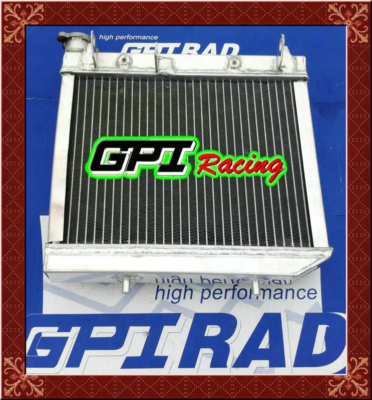 GPI алюминиевый радиатор + шланг ATV для Honda TRX450 TRX450R TRX 450R 06 07 08 09 2006|radiator atv|radiator for hondaatv