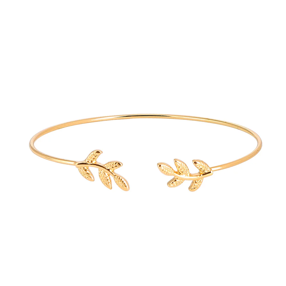 

Golden Leaf Women Bracelet Fashion Gift For Bracelets