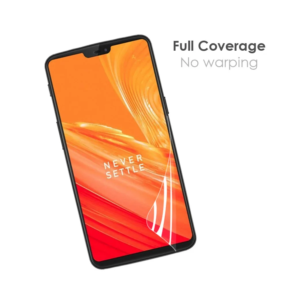 Для Oneplus 6 5 5T 3 3T защита для экрана нано полное покрытие Защитная пленка One plus не