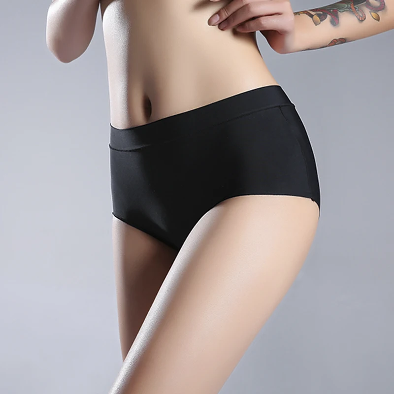 Wealurre Для женщин Трусики для seamless Boyshort плюс Размеры xxxl сексуальные растяжения