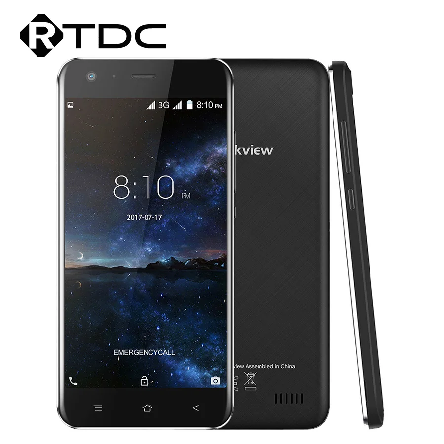 В наличии Blackview A7 Смартфон Android 7 0 MTK6580A четырехъядерный мобильный телефон 1 ГБ ОЗУ 8