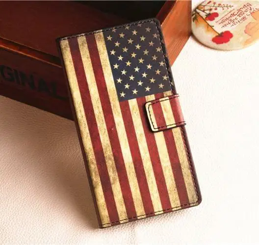 US Кожаный флип-чехол для телефона, чехол-кошелек для Xiaomi Redmi Note 5A Y1 4 4X Redmi 5 Plus 5A 4A 4X3 3S Mi A1 5X 6X, мягкая задняя крышка из ТПУ - Цвет: US