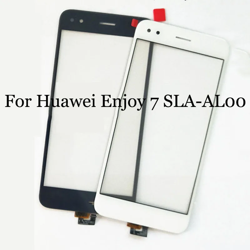 Для Huawei Enjoy 7 Переднее стекло объектив + сенсорный экран дигитайзер для Enjoy7 SLA-AL00