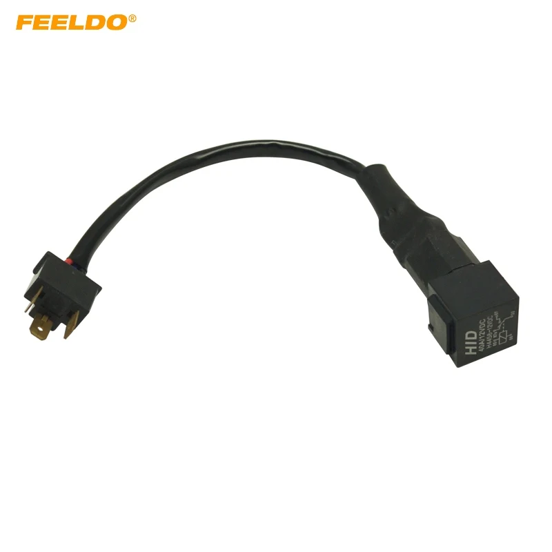 

FEELDO 1 шт. 35 Вт/55 Вт H4 предупреждающий сигнализатор сообщений H4 BI-XENON HID предупреждающий декодер без ошибок Предупреждающие сигнализаторы # HQ4226