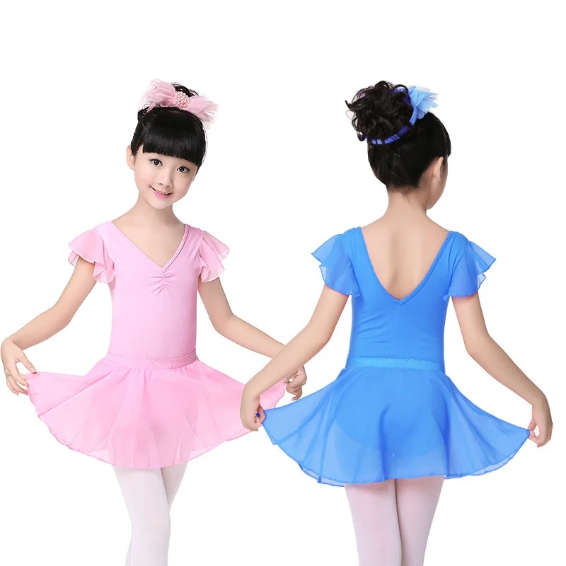 Children's Ballet Dancing Skirt Girls Costumes Chiffon Ribbon Apron Half-length Princess D0763 | Тематическая одежда и