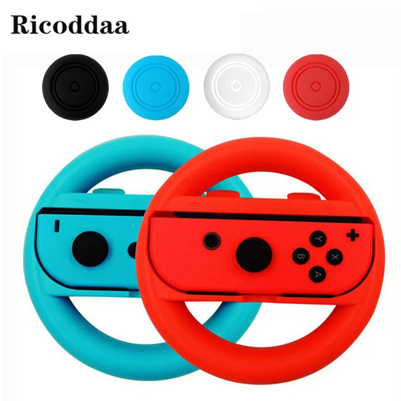 Для Nintendo Switch ABS Руль Ручка подставка держатель левый и правый Joy-Con Joycon для Nintendo Switch NS NX контроллер колеса