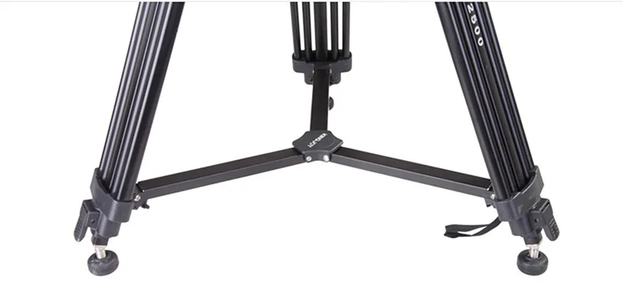 Kingjoy Vt-2500 Профессиональное освещение Вес Алюминий Камера штатив Стенд держатель стабильный жидкости демпфирования штатив Комплект для всех моделей