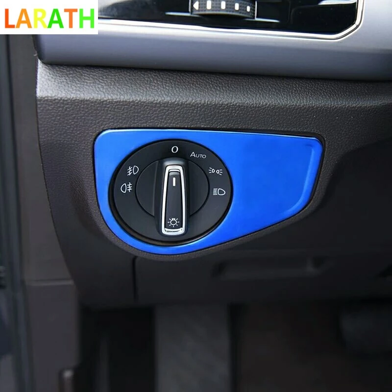 Для Volkswagen VW Teramont Atlas 2017 2018 ABS кнопка управления внутренней фарой автомобиля крышка