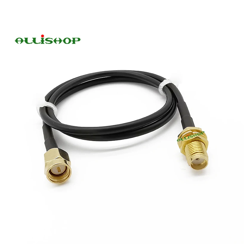 ALLISHOP 3 м SMA штекер женский разъем внешняя WiFi Беспроводная Антенна удлинитель