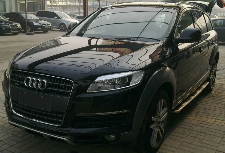 JIOYNG для Audi Q7 2016 2017 2018 автомобильные беговые доски авто боковые ступенчатые педали