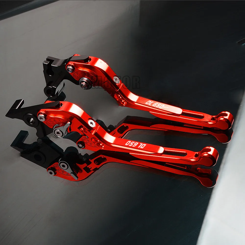 Алюминиевые Складные рычаги тормозной муфты CNC для Suzuki DL650 регулируемые складные