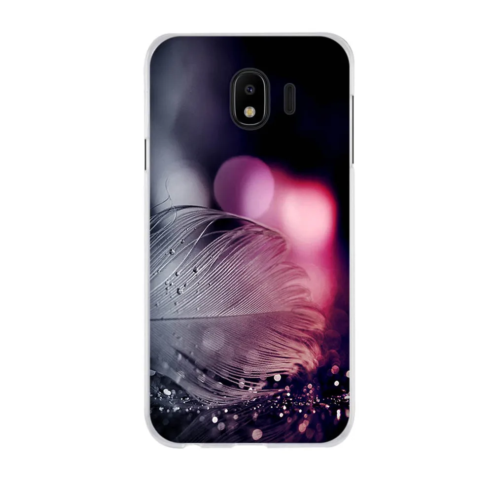 Case For Samsung Galaxy J4 J400F 2018 Phone Back Cover J 4 Bumper TPU Protection Coque GalaxyJ4 Silicone | Мобильные телефоны и