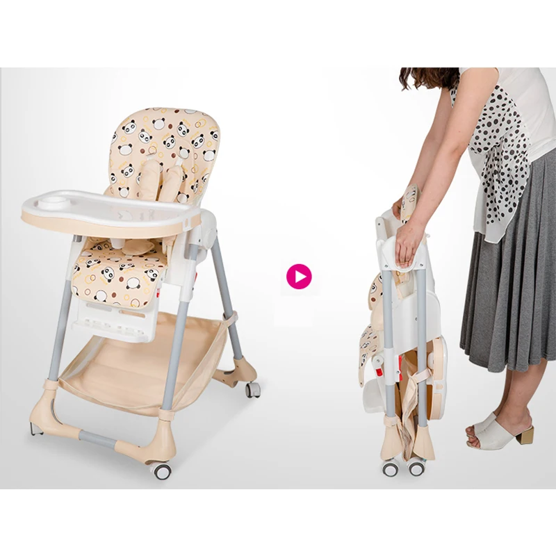 Детский обеденный стул для еды детские высокие стулья многофункциональный