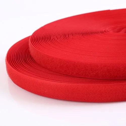 Red 1 пара 2 см* 5 м цвет крючок и петля Клейкая Лента крепежная лента швейные инструменты DIY Одежда Волшебный стикер Adesivo двойной замок лента без клея - Цвет: Red