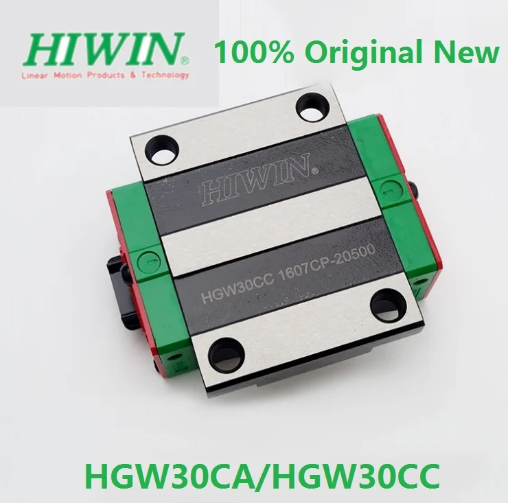 1 шт. 100% оригинальный Hiwin Линейная направляющая HGR30 -L 400 мм + фланцевый блок HGW30CA HGW30CC