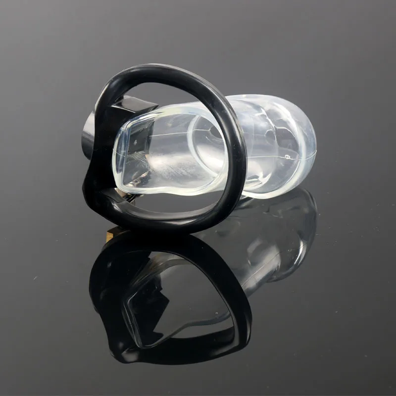 Оптовая продажа 30 шт./лот мужское устройство целомудрия с кольцом для Пениса 3