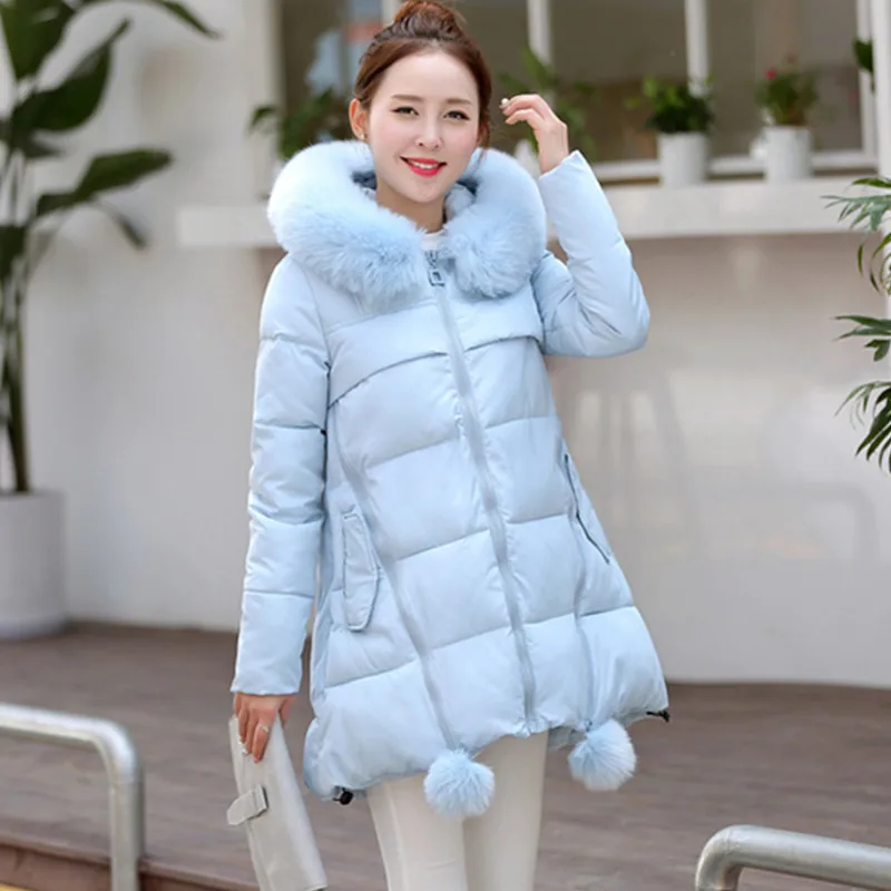 Женская Толстая теплая Длинная зимняя куртка женские парки 2020 пальто с капюшоном