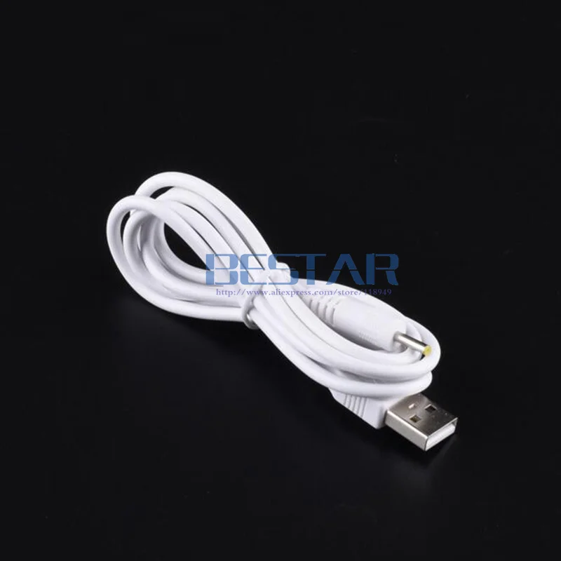 Белый адаптер питания постоянного тока Переходник USB A в 2 5*0 7 мм/постоянный ток 5