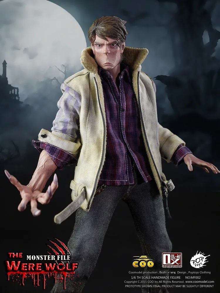 Файловая серия секундные бомбы волка в наличии COOMODEL X MF002 OUZHIXIANG 1/6 Monster|Игровые