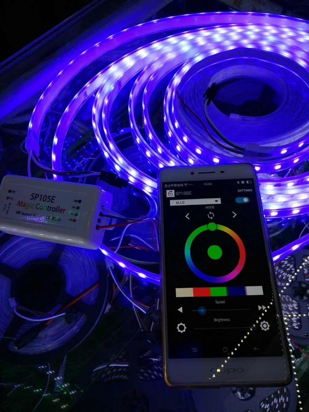 Беспроводной контроллер Magic Controller 5 шт. Bluetooth 5050LED 2048 пикселей 2811 6803 2812 dmx512 и т. Д.
