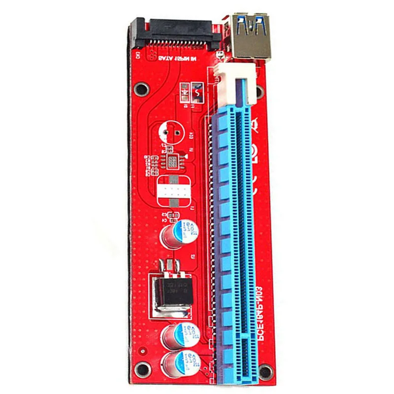 Адаптер для переходных карт USB3.0 PCI-E PCI Express 1X to 16X кабель-удлинитель графической
