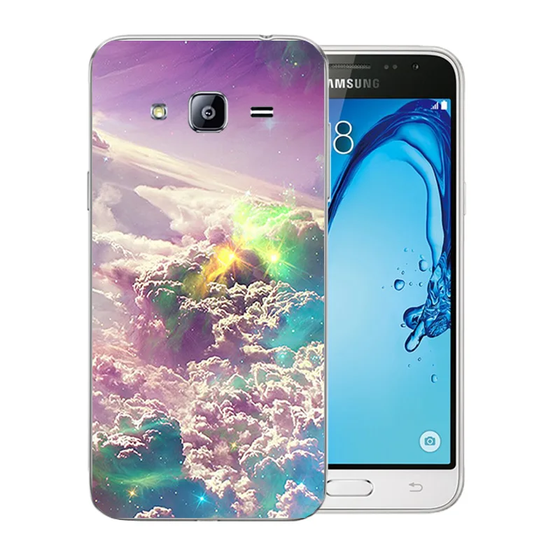 Чехол для Телефона силиконовый Samsung Galaxy J3 2016 j310 ТПУ задняя крышка 5 0 дюйма (2016)