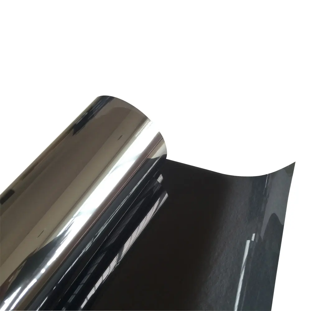 Светоотражающая черная изоляционная пленка на окна 50*300 см|side window|window solar filmsolar film |