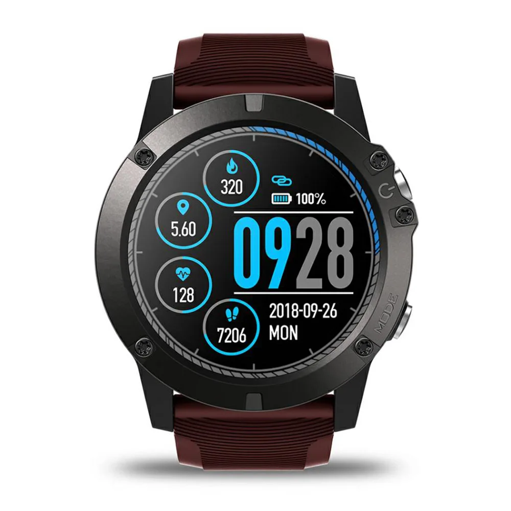 Смарт часы Zeblaze VIBE 3 PRO 4 0 дюйма Bluetooth пульсометр шагомер фитнес браслет трекер для