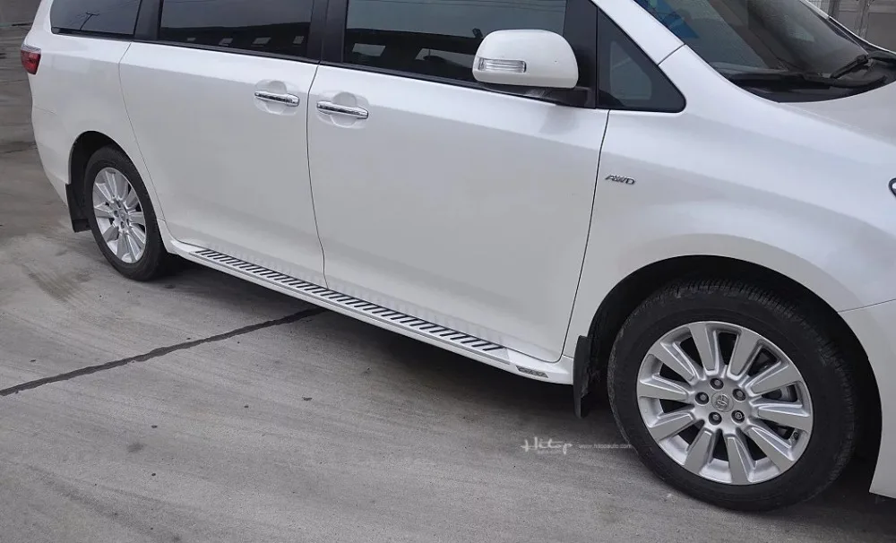 Ходовая панель, боковая подножка, педаль для Toyota Sienna, 2011-,5 лет, продавец, высокое качество, Акционная цена